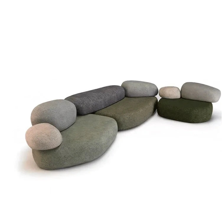 Modern Creative Cobblestone Modular Sofa