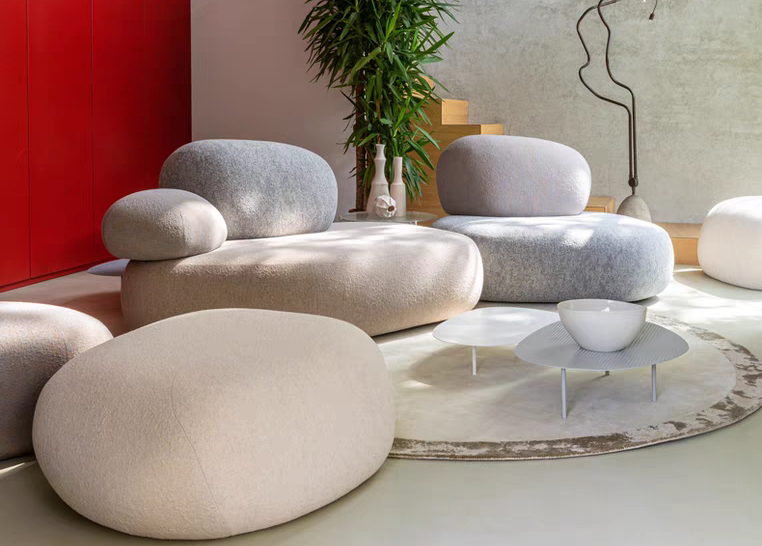 Modern Creative Cobblestone Modular Sofa