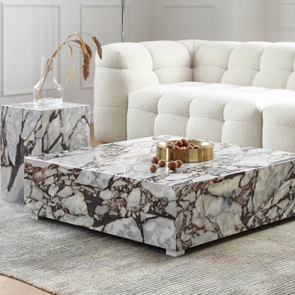 Italian Luxury Natural Marble Coffee Table