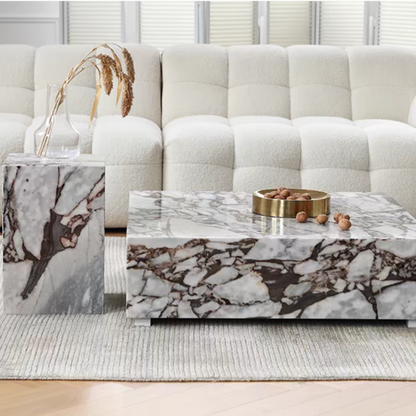 Italian Luxury Natural Marble Coffee Table