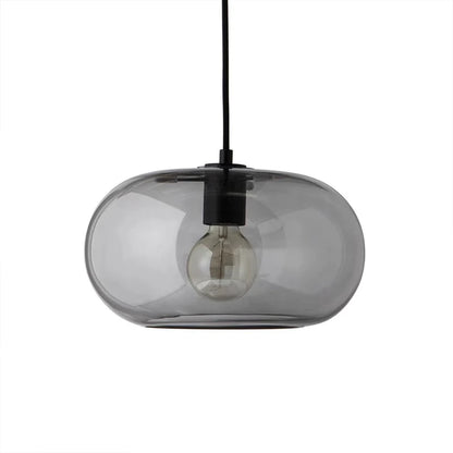 Transparent Glass Bubble Light Fixture Pendant Lighting for Dining Room/Cafe