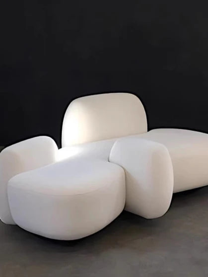 Modern Simple Modular Chenille Stone Sofa