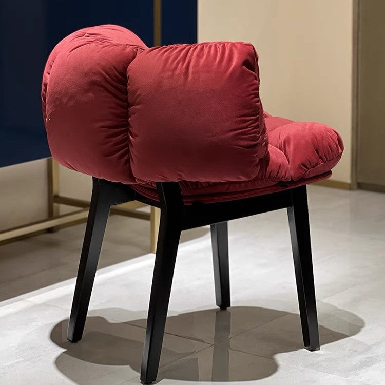 Italian Light Luxury Velvet Dining Chair