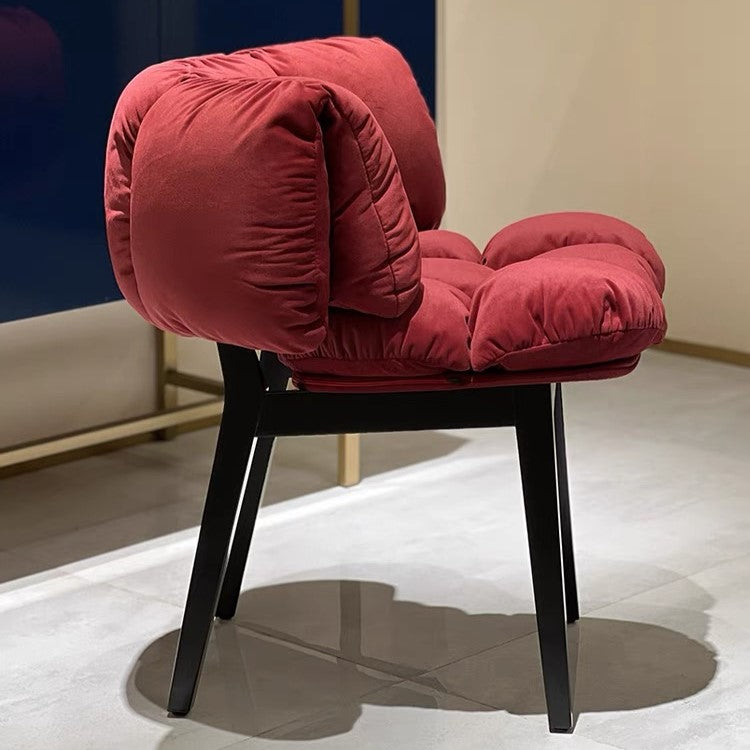 Italian Light Luxury Velvet Dining Chair