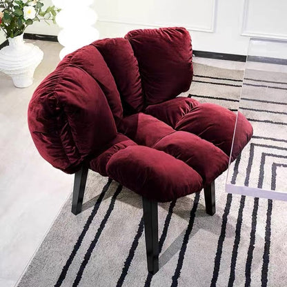 Italian Light Luxury Velvet Dining Chair