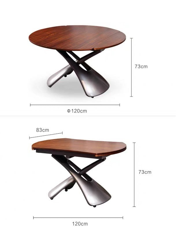 Multifunctional Convertible Coffee Table/Dining Table