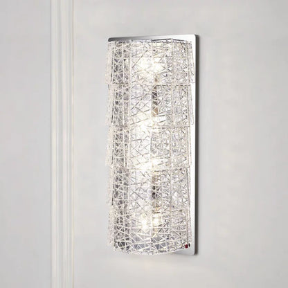 Modern Frozen Crystal Wall Sconce