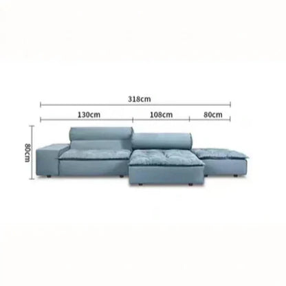 Modern Soft Sofa Composition