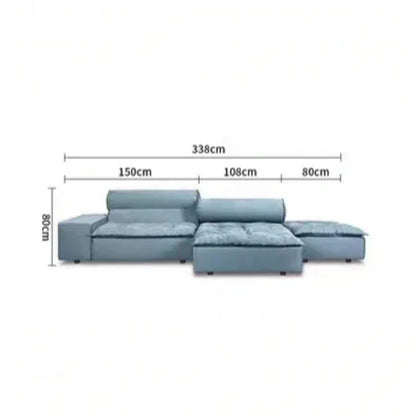 Modern Soft Sofa Composition