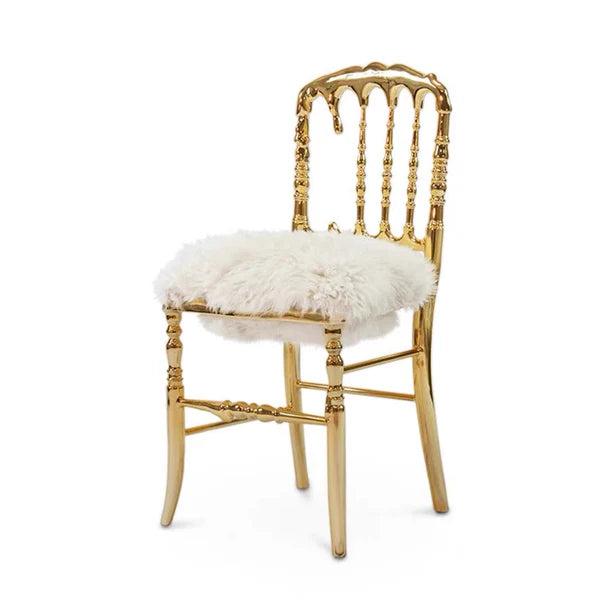 Luxury Brass Dining Chair/Dressing Chair