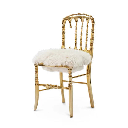 Luxury Brass Dining Chair/Dressing Chair