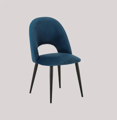 Modern Minimalism Fabric Finish Dining Chair