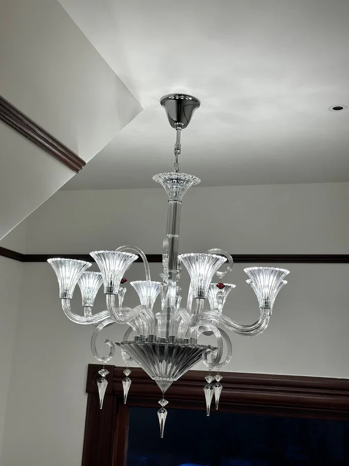 Modern Luxury 6/8/12/18-Light Oriental Classical Crystal Chandelier