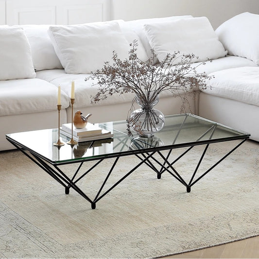 Modern Creative Tempered Glass Coffee Table