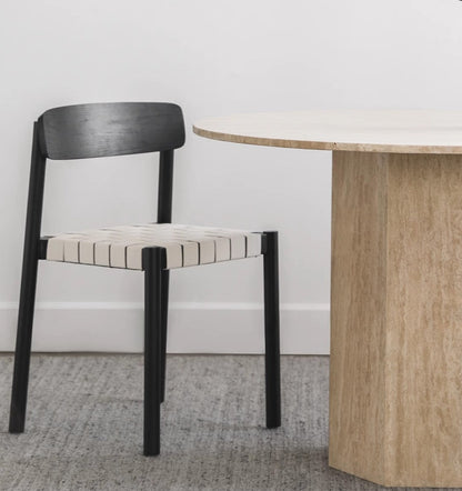 French Travertine Dinning Table