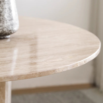 French Travertine Dinning Table