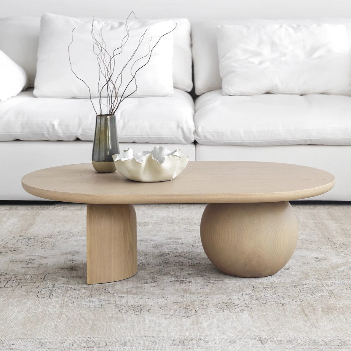 Nordic Cream Style Coffee Table