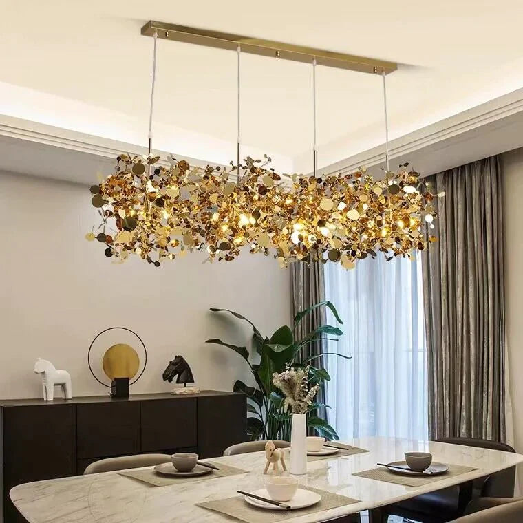 Nordic Modern Creative Fashion Stainless Steel Decorative Chandelier Dining / Living Room / Bar / Cafe