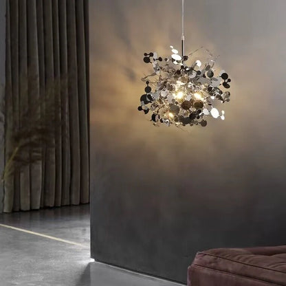 Nordic Modern Creative Fashion Stainless Steel Decorative Chandelier Dining / Living Room / Bar / Cafe