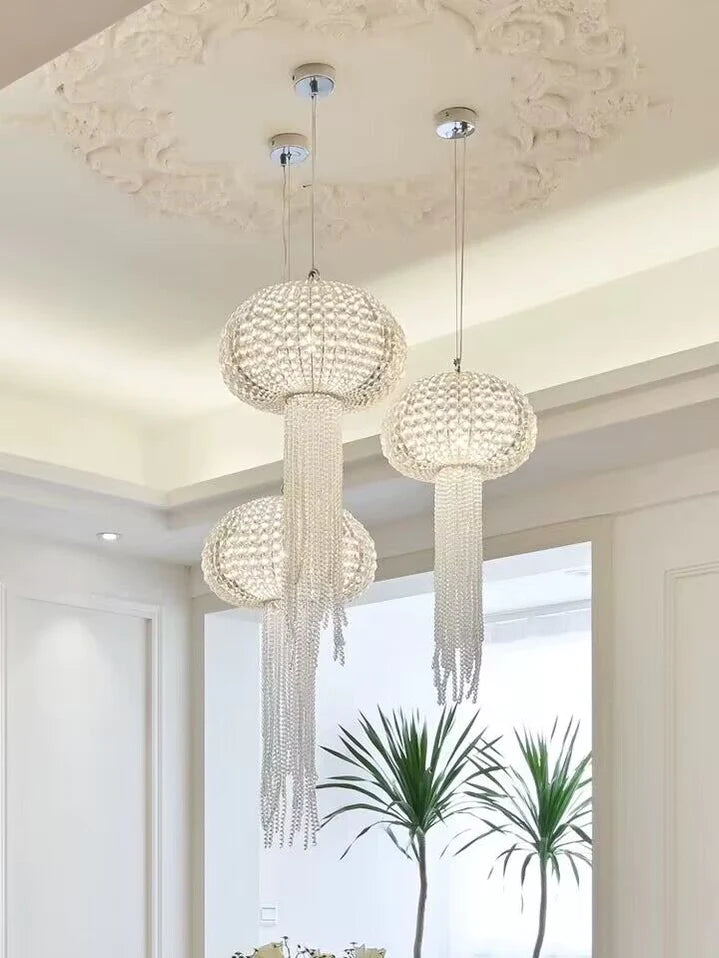 New Designer Model Jellyfish Crystal Pendant Chandelier for Dining Room/Entrway/BedRoom