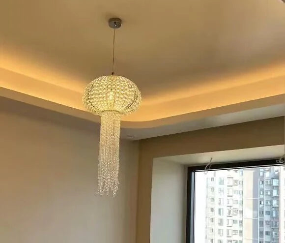 New Designer Model Jellyfish Crystal Pendant Chandelier for Dining Room/Entrway/BedRoom