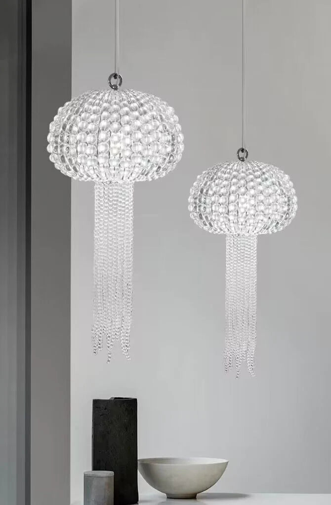 New Designer Model Jellyfish Crystal Pendant Chandelier for Dining Room/Entrway/BedRoom