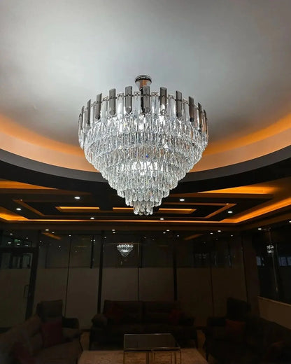 Light Luxury Crystal Chandelier for Living Room/Bedroom