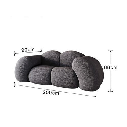 Modern 2/3-Seater Cloud Shaped Sofa