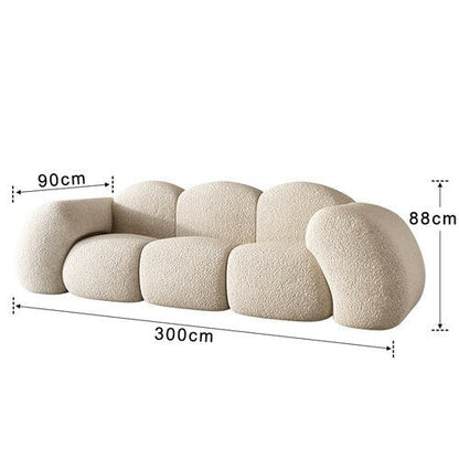 Modern 2/3-Seater Cloud Shaped Sofa