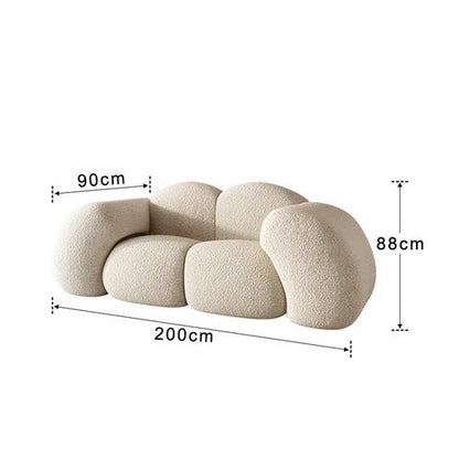 Modern 2/3-Seater Cloud Shaped Sofa