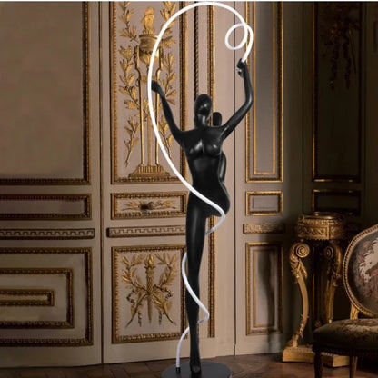 Dancing Humanoid Lady Lighting Floor Lamp