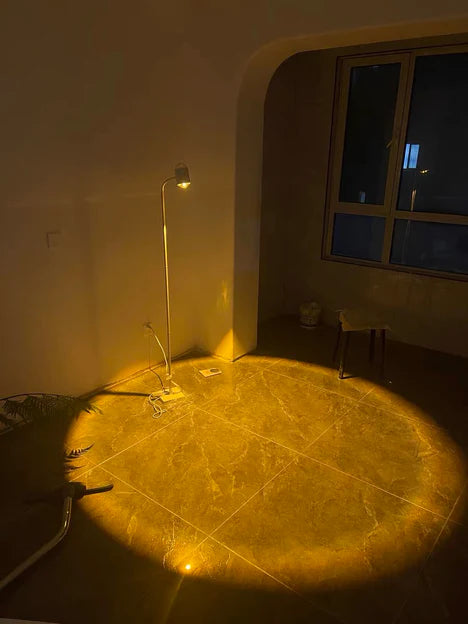 Ambient Water Ripple/Sunset Light Double-end Floor Lamp