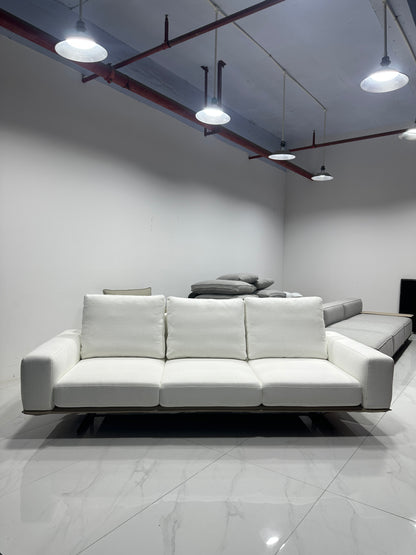 Italian Style Tofu Straight Sofa