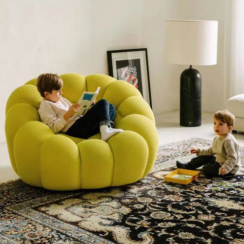 Modern Cotton Blend Round/Rectange Colorful Sofa/Sofa Chair