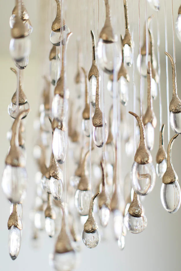 Modern Creative Seed Crystal Chandelier for Dining Room