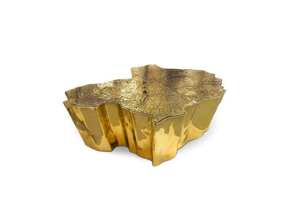 Luxury Golden Stump Coffee Table