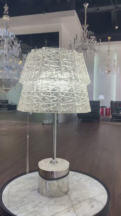 Luxury Glacier Crystal Table Lamp