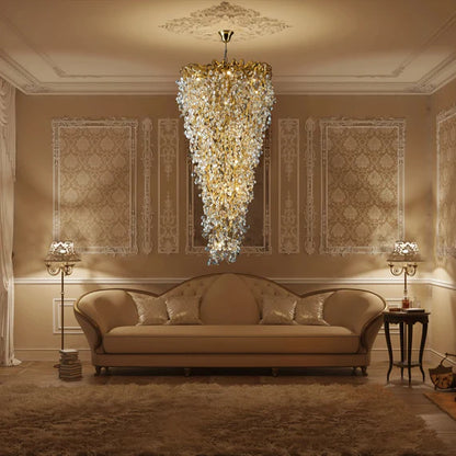 New Modern Light Luxury Branch Crystal Chandelier for Dining /Living Room