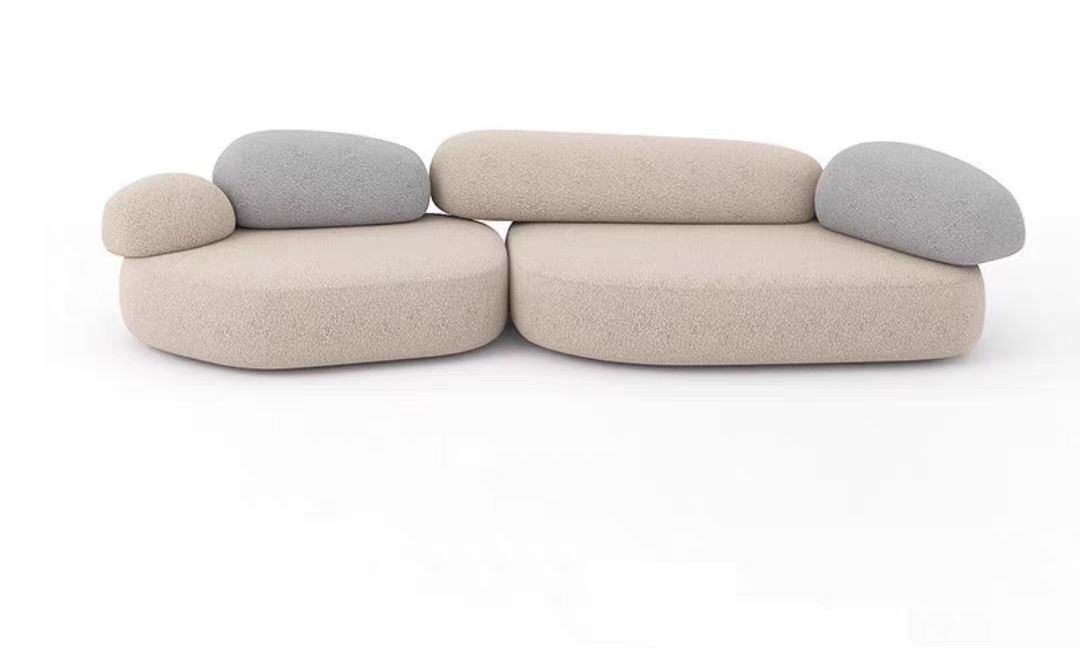 Modern Creative Cobblestone Modular Sofa