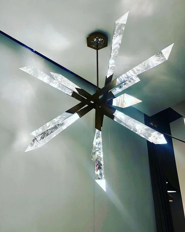 Luxury Sputnik Crystal Chandelier for Living Room/Dining Room/Bedroom