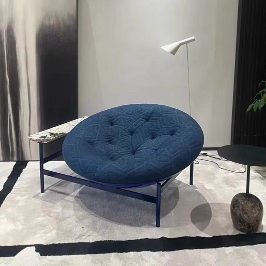 Modern Italian Round Lounge Chair