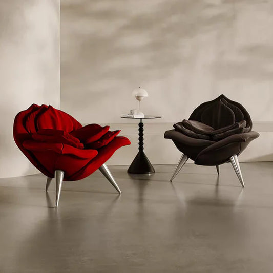 Italian Style Rose Petal Sofa Chair
