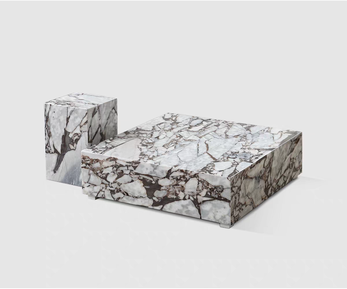 Italian Luxury Natural Marble Coffee Table