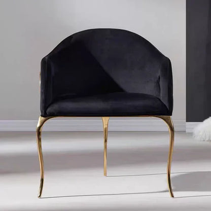 Luxury Brass Eagle-Eye Single Dining Chair