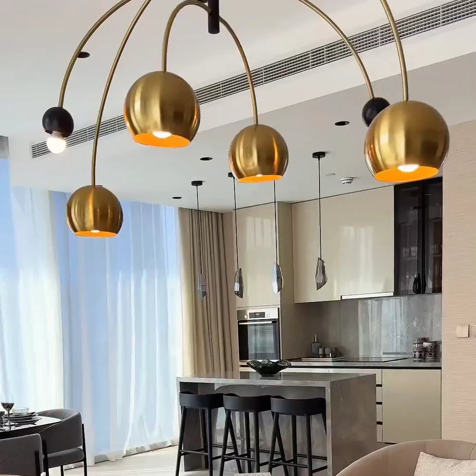 Modern Creative Cosmic Sputnik Chandelier for Living Room/Bedroom