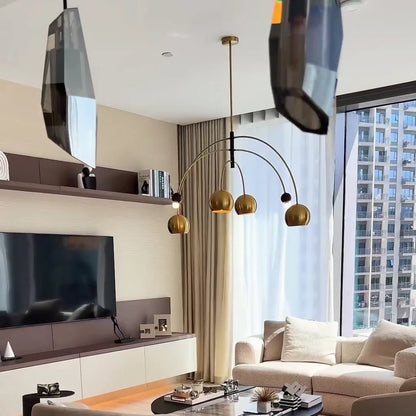 Modern Creative Cosmic Sputnik Chandelier for Living Room/Bedroom