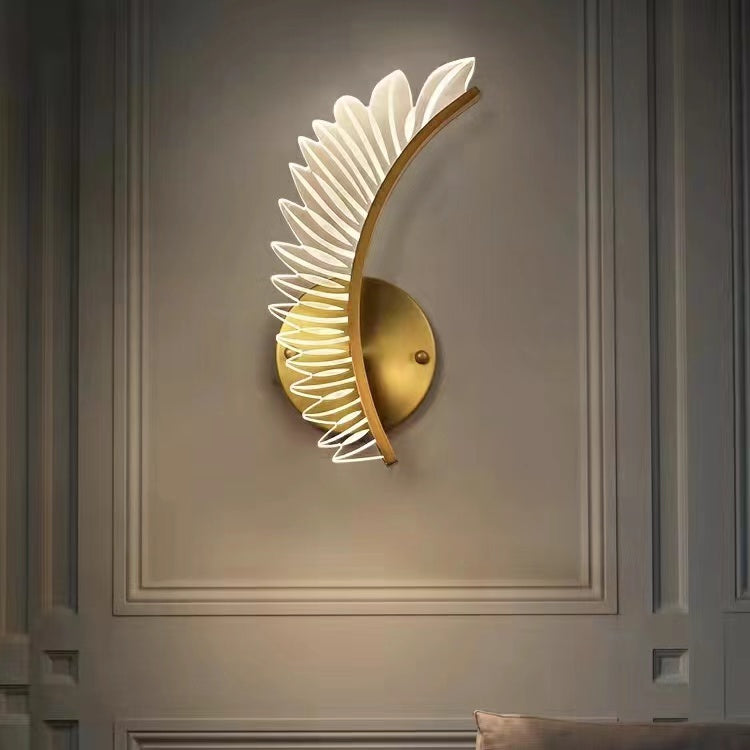 Acrylic Shell Wall Lights Modern Wall Sconces For Bedroom