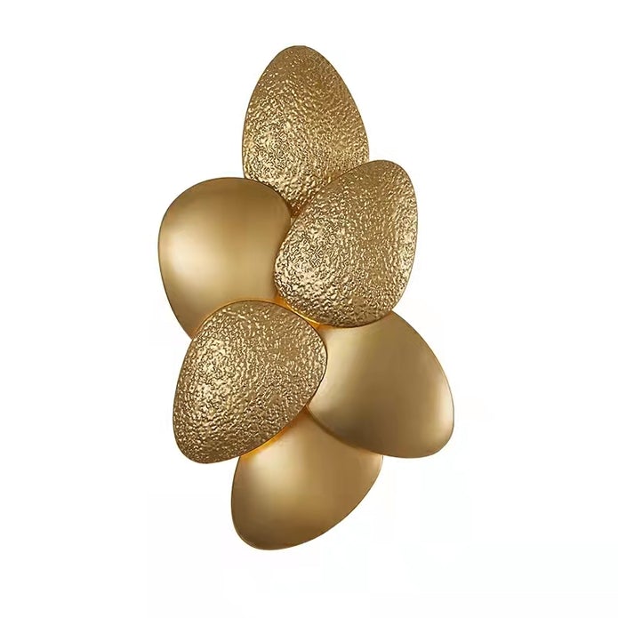 Gold Nordic Style Pebble Wall Light Creative Wall Sconce