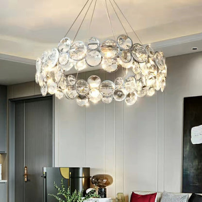 Designer Crystal Chandelier for Living Room Bedroom Ceiling Light Fixture