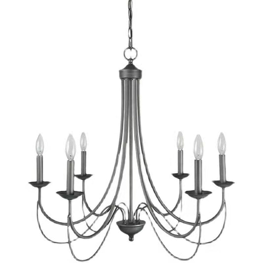 Audane 9-Light Candle Style Tiered Chandelier Classical Handing Lights For Living Room Or Bedroom